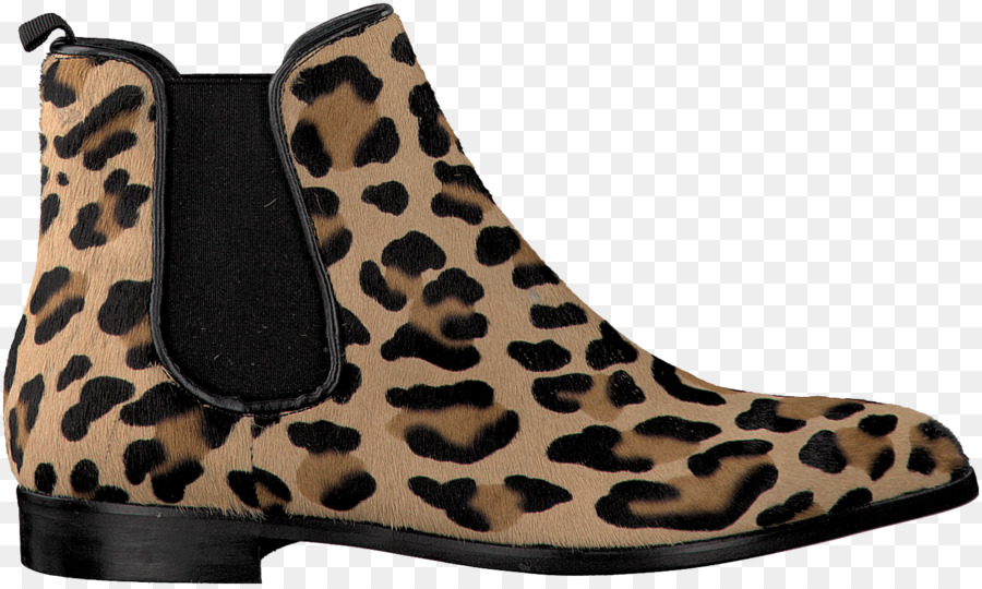 Bota Com Estampa De Leopardo，Moda PNG