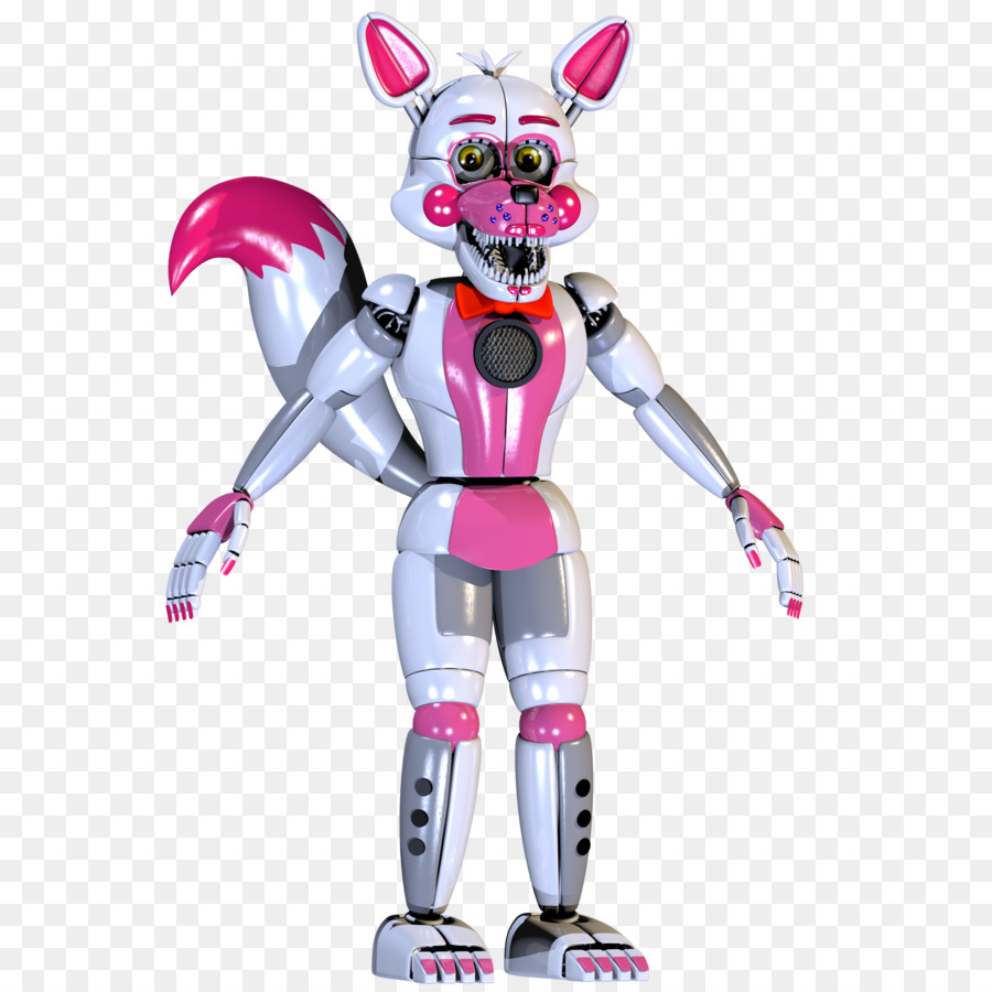 Robô Rosa E Branco，Robô PNG