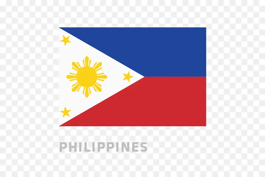 Bandeira Das Filipinas，País PNG