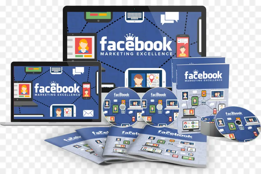 Marketing No Facebook，Computador Portátil PNG