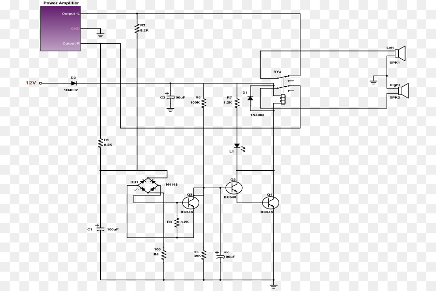 Diagrama De Circuito，Eletrônica PNG