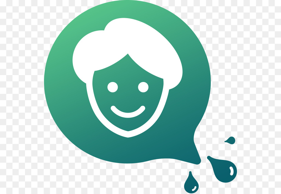 Smiley，Verde PNG