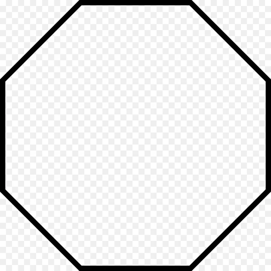 Octagon，Polígono Regular PNG