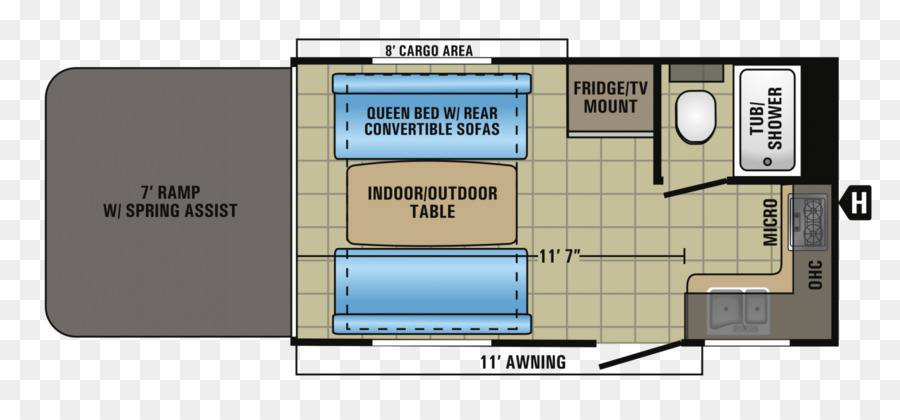 Autocaravanas，Caravana PNG