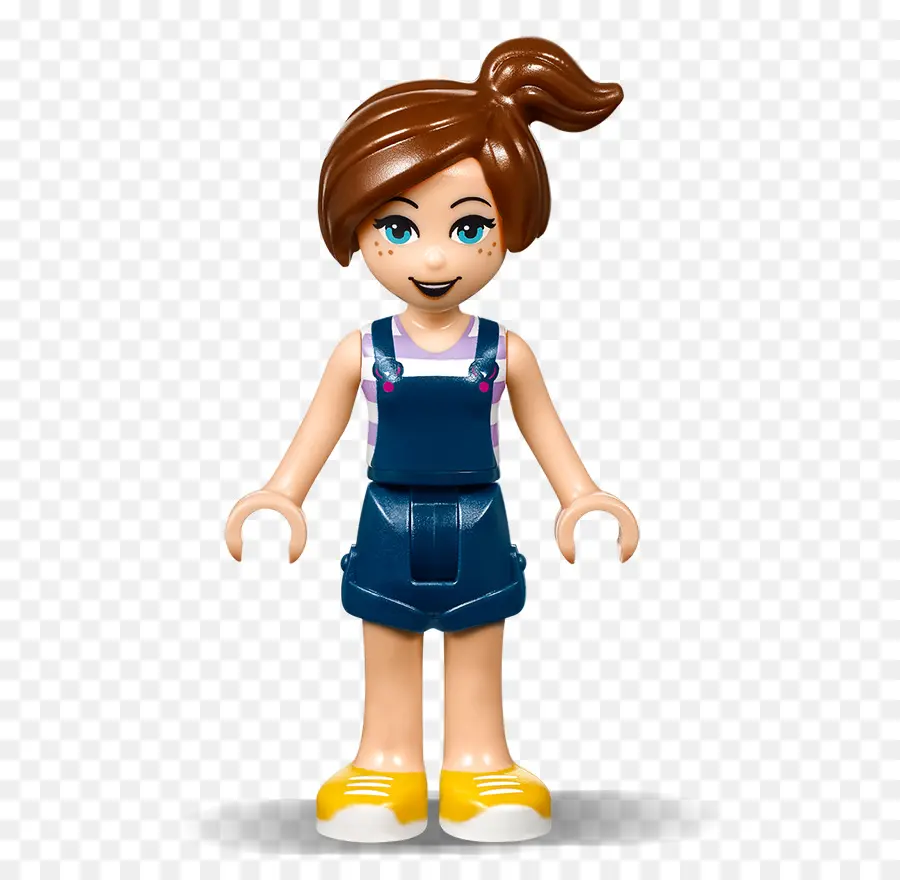 Garota Lego，Minifigura PNG