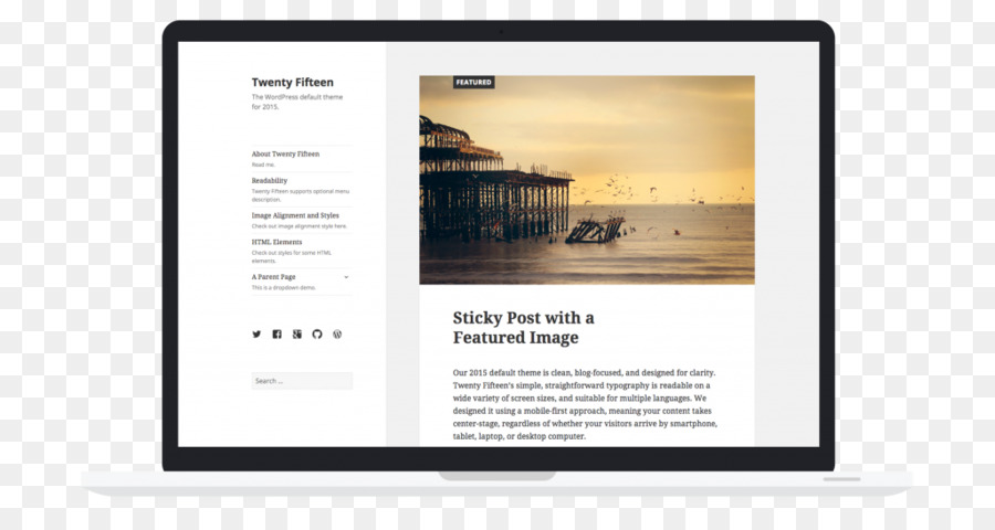 Responsive Web Design，Wordpress PNG