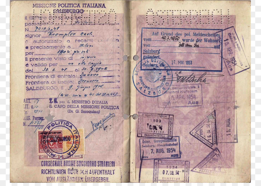 Segunda Guerra Mundial，Passaporte PNG