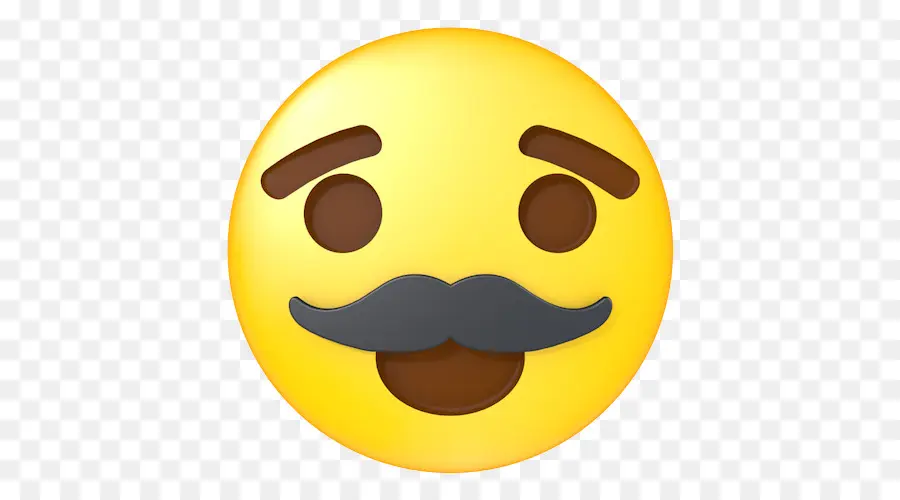 Emoji De Bigode，Face PNG