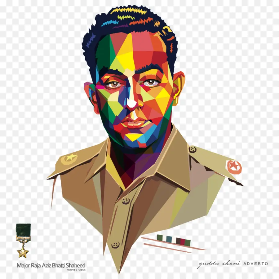 Raja Aziz Bhatti，Paquistão Exército PNG
