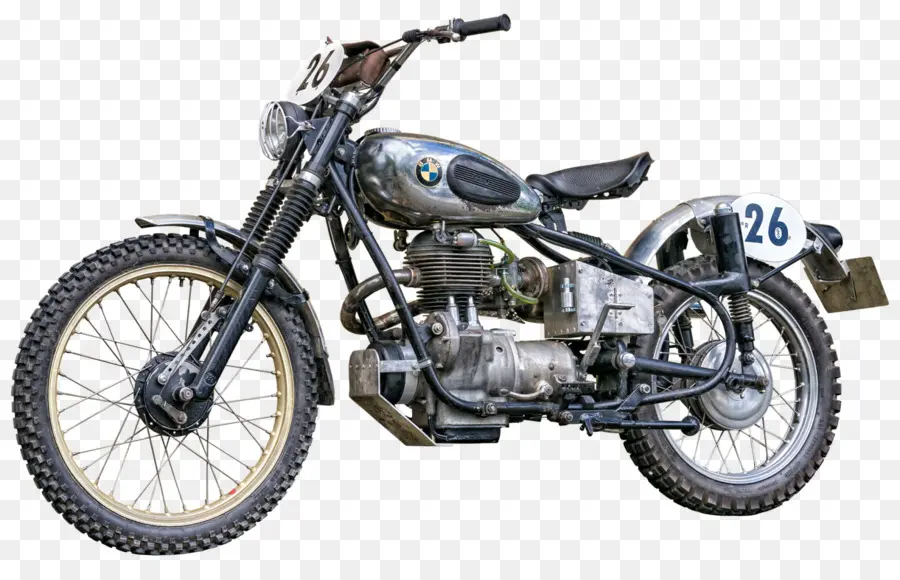 Motocicleta Antiga，Clássico PNG