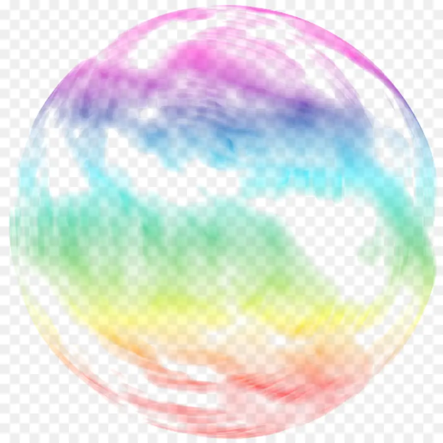 Bolha Colorida，Esfera PNG