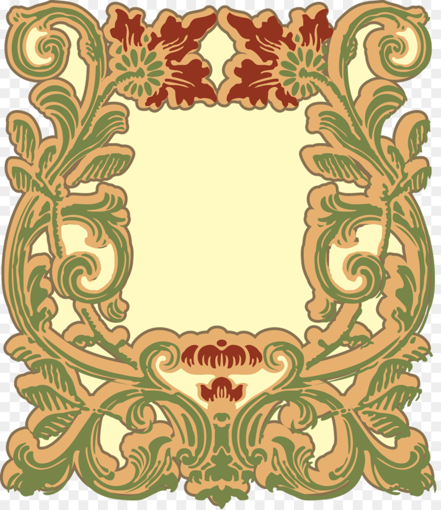 Moldura Ornamentada，Decorativo PNG