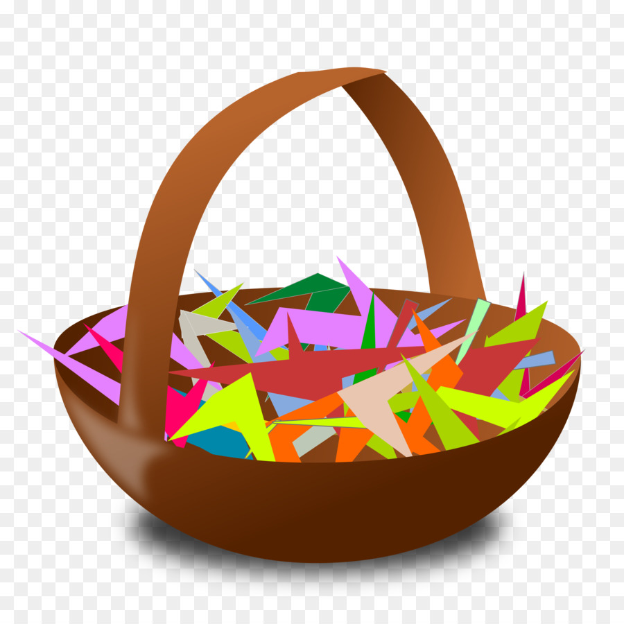 Cesta De Origami，Papel PNG