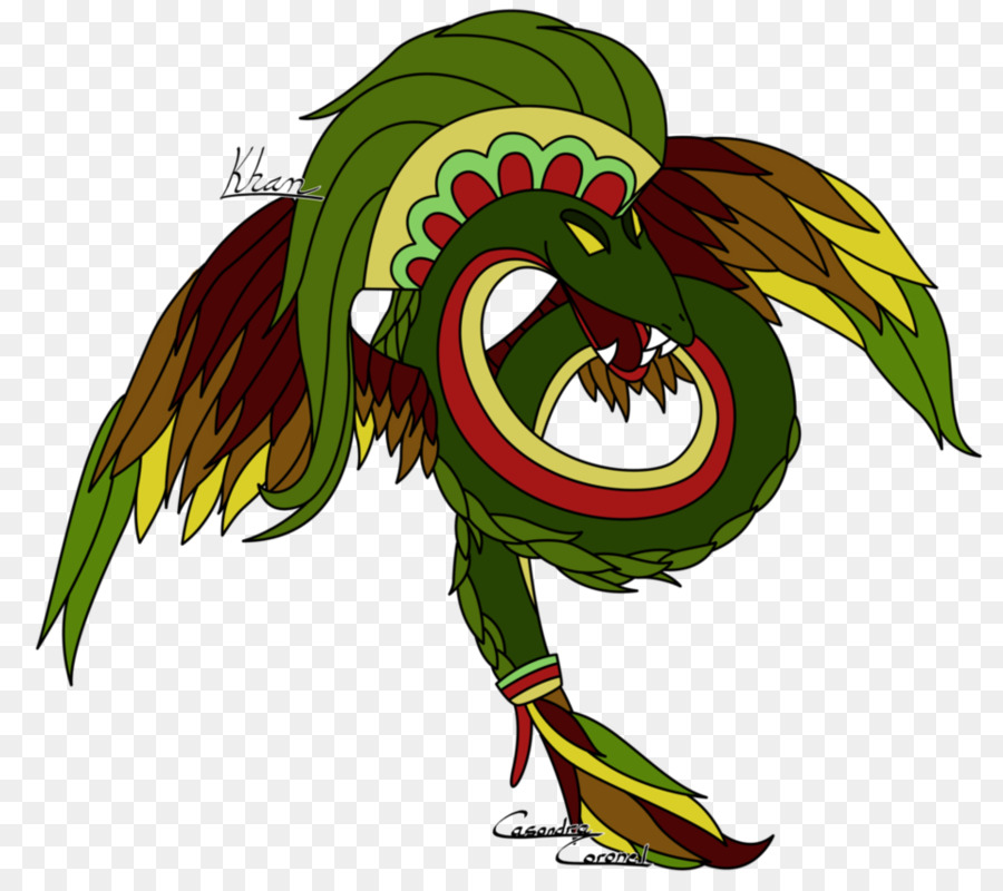 Quetzalcoatl，Dragão PNG