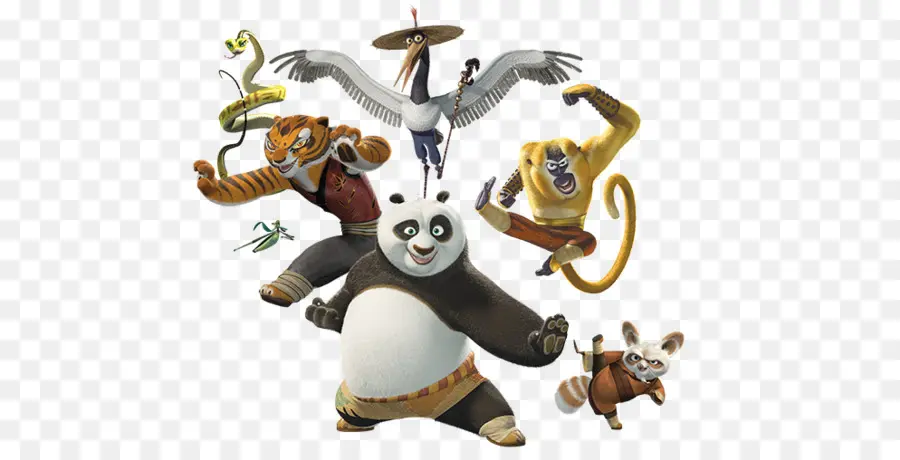 Personagens De Kung Fu Panda，Kung Fu PNG