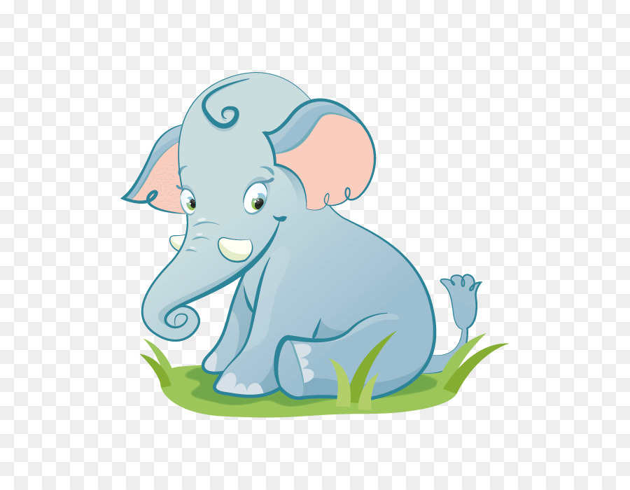 Elefante Azul，Porta Malas PNG