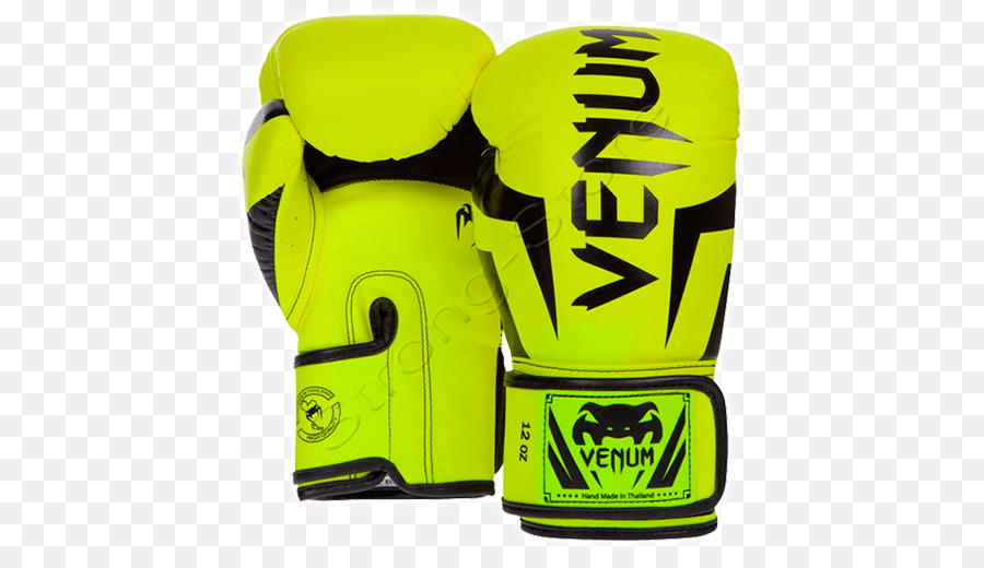 Luvas De Boxe Amarelas，Venum PNG