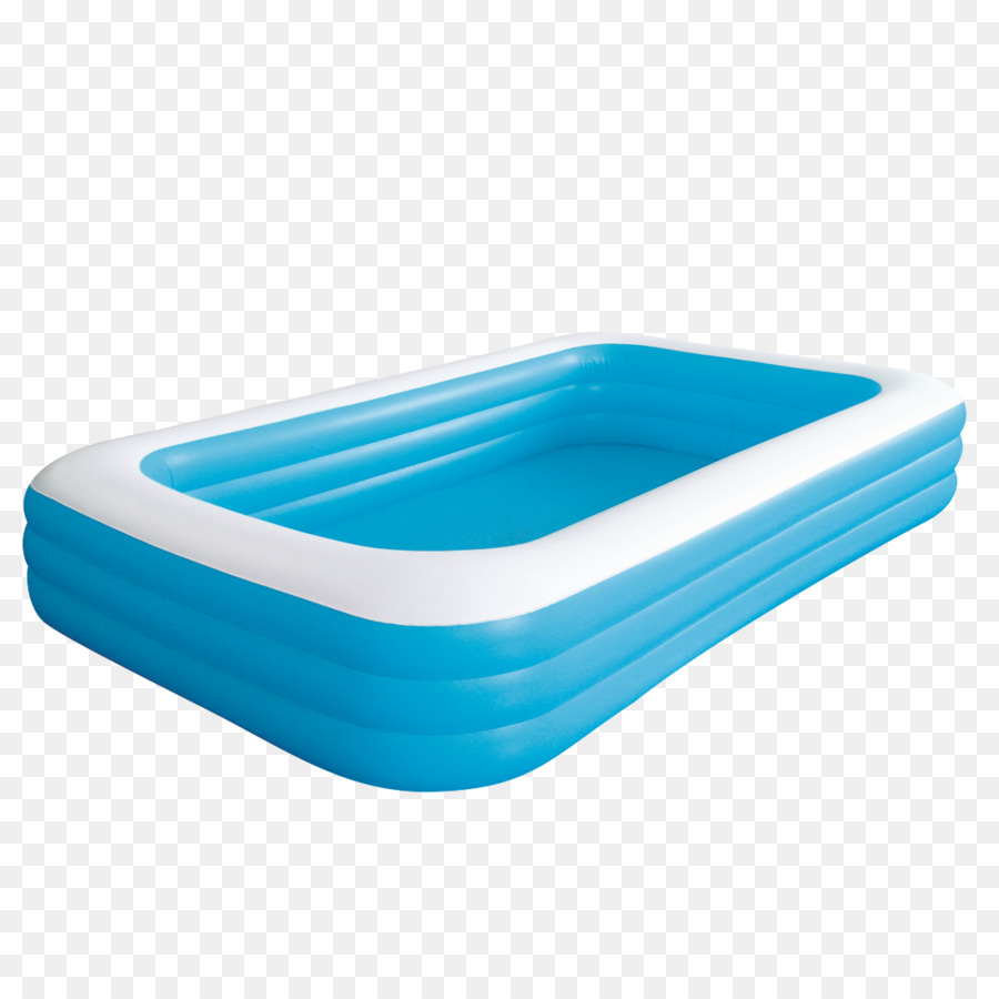 Piscina Inflável，Azul PNG