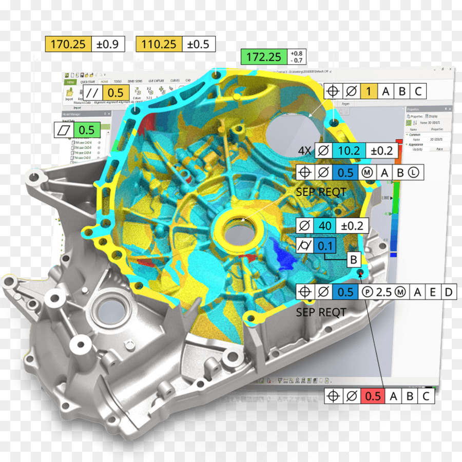 Scanner 3d，O Geomagic PNG