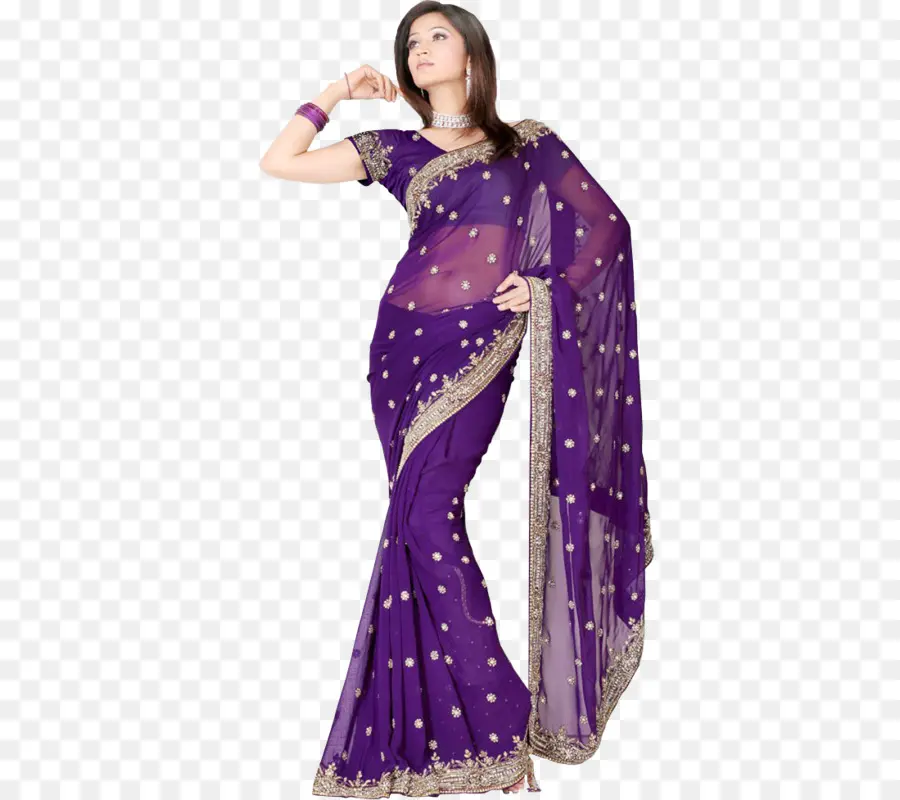 Saree Roxo，Mulher PNG