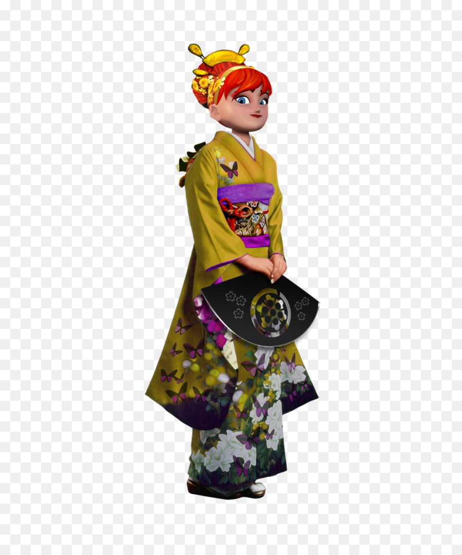 Mulher De Quimono，Tradicional PNG