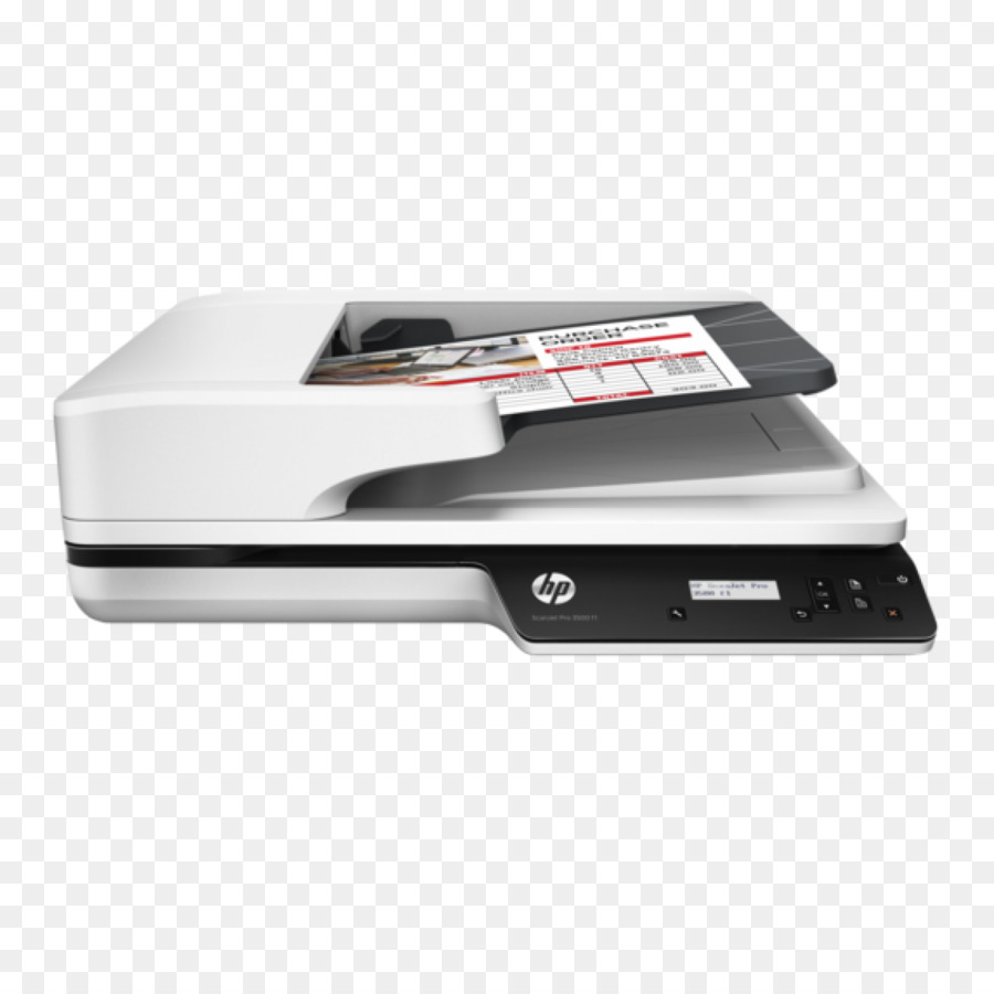 Hewlett Packard，Hp Scanjet Pro 3500 F1 Scanner De Mesa PNG
