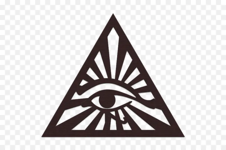 Olho Em Triângulo，Illuminati PNG