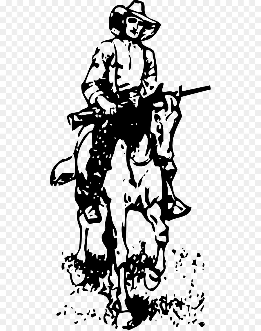 Cowboy A Cavalo，Cavaleiro PNG