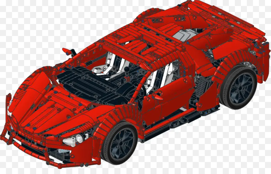 Carro Lego，Vermelho PNG