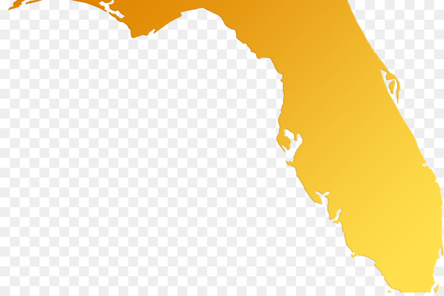 Flórida，Mapa Em Branco PNG