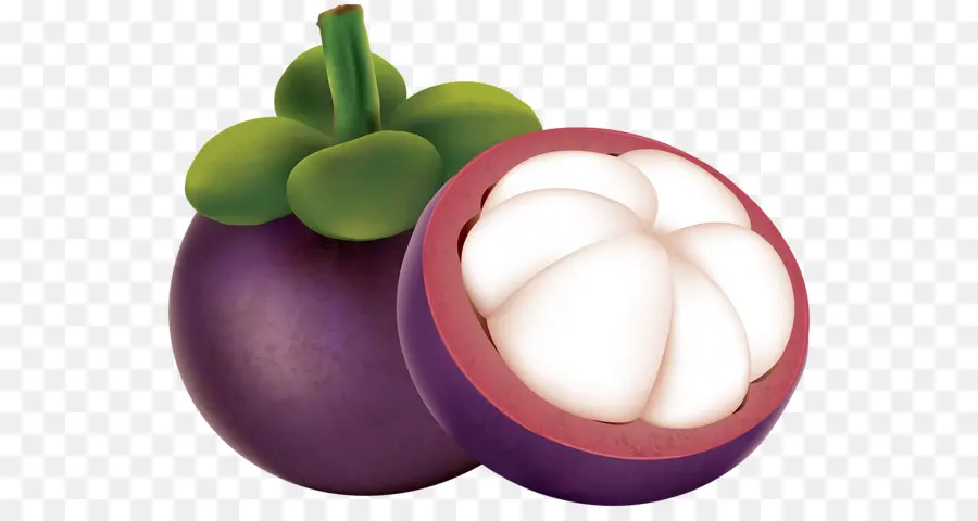 Roxo Mangostão，Frutas PNG