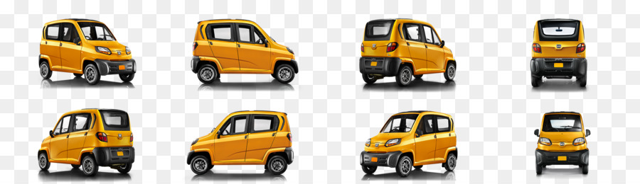 Carro Amarelo，Carro Pequeno PNG