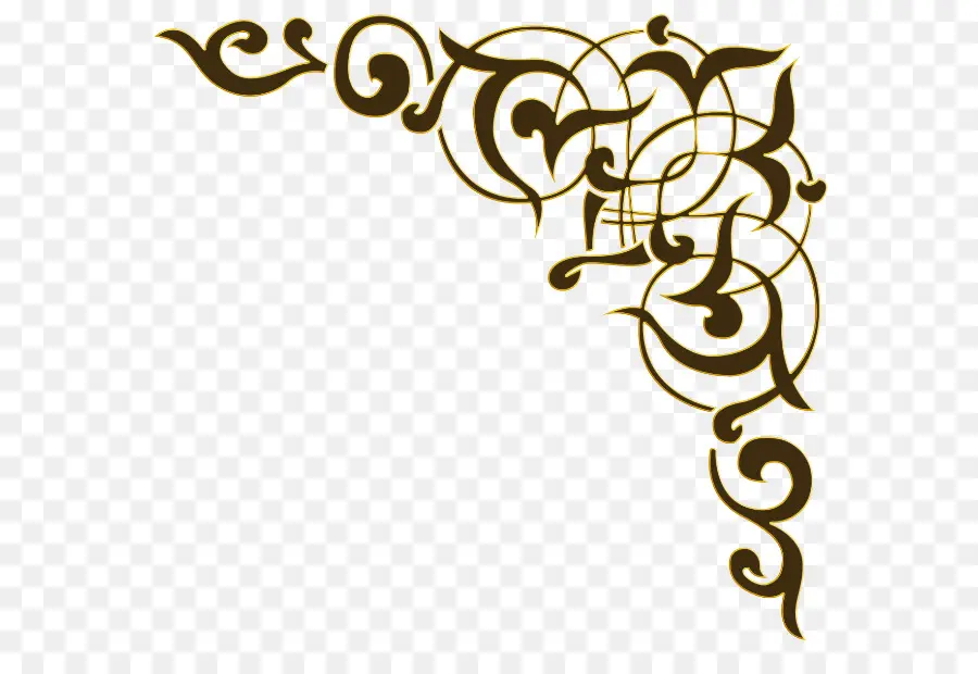 Canto Decorativo，Ornamento PNG