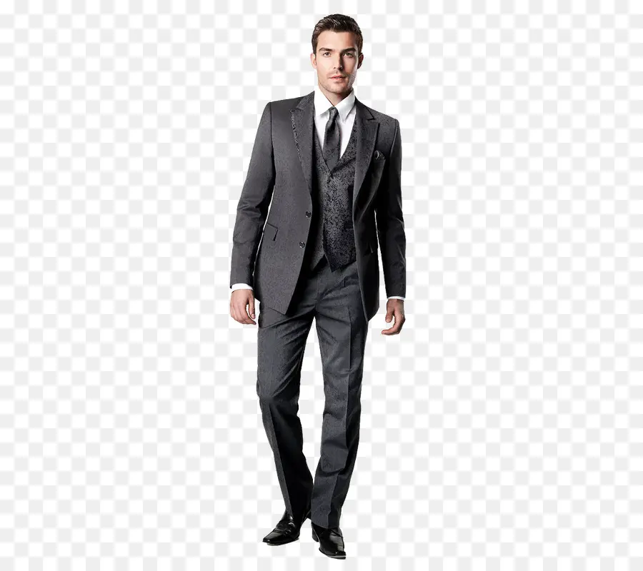 Homem De Terno Preto，Formal PNG