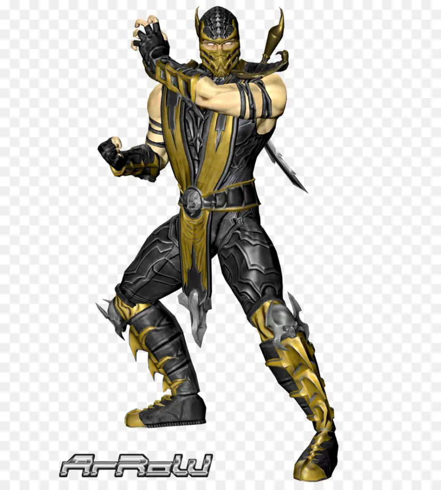 Guerreiro Amarelo E Preto，Armadura PNG