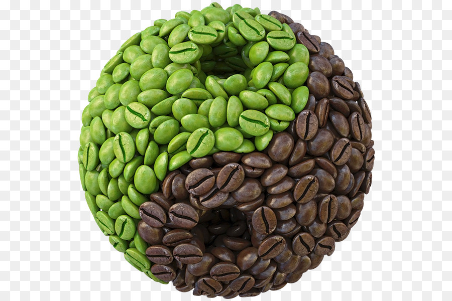 Grãos De Café，Verde PNG