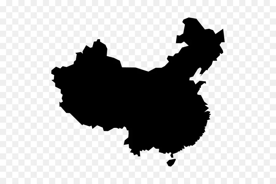 China，Mapa PNG