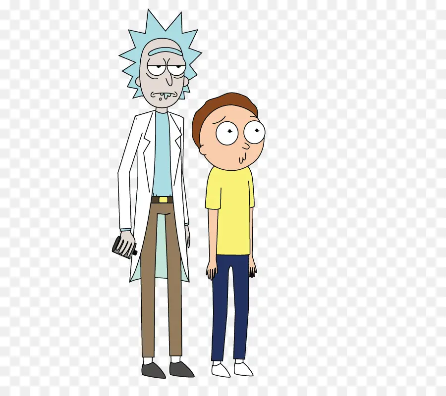 Rick Sanchez，Morty Smith PNG