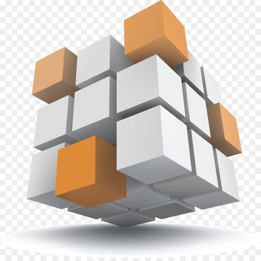 Cubo，3d PNG