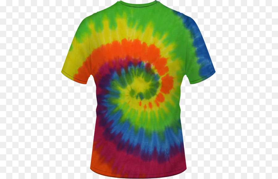 Camiseta Tie Dye，Colorido PNG