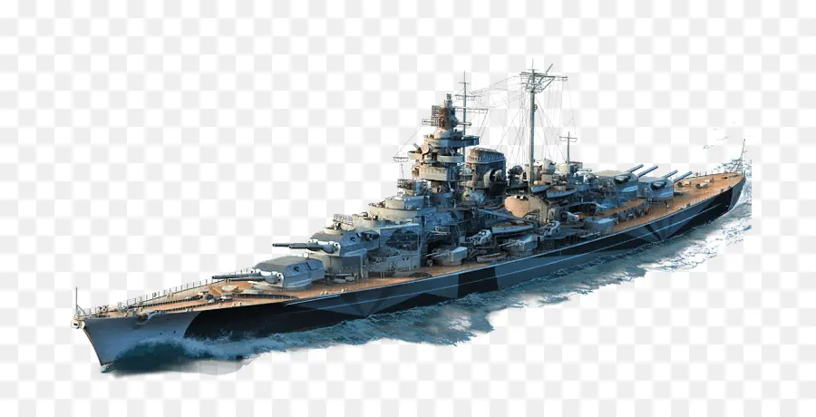 Mundo Dos Navios De Guerra，Encouraçado Alemão Bismarck PNG