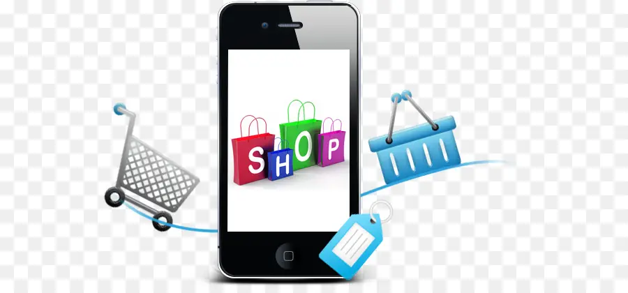Mobile Commerce，Comércio Eletrônico PNG