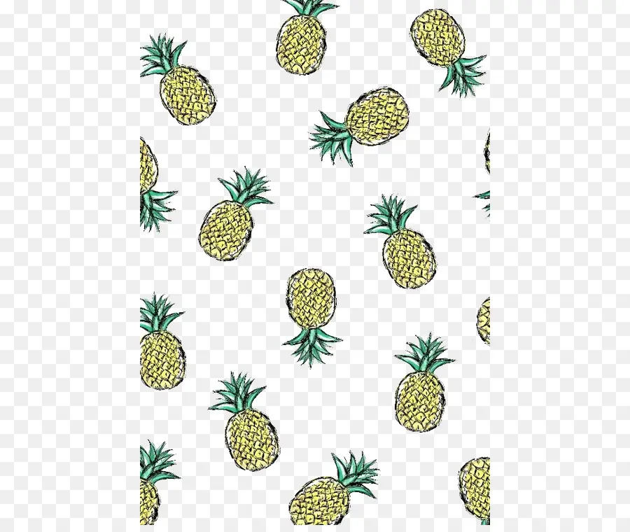 Doodles De Abacaxi，Fruta PNG