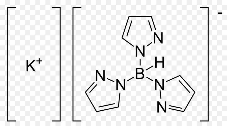 Trispyrazolylborate，Potássio Trispyrazolylborate PNG