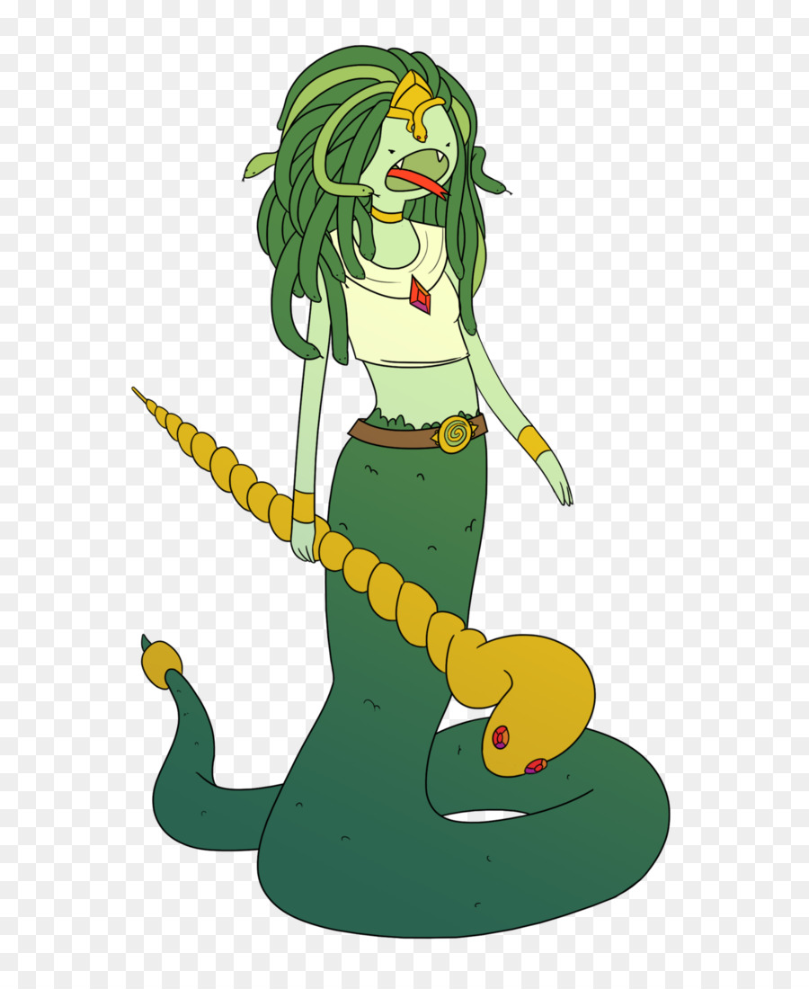 Medusa Dos Desenhos Animados，Cobras PNG