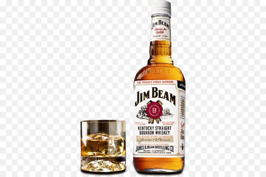 Garrafa Jim Beam，Uísque PNG