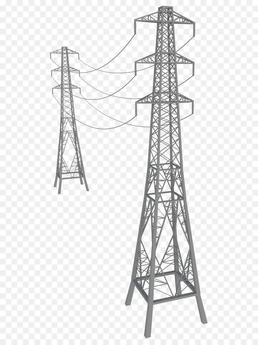 Torre De Transmissão，Electricidade PNG