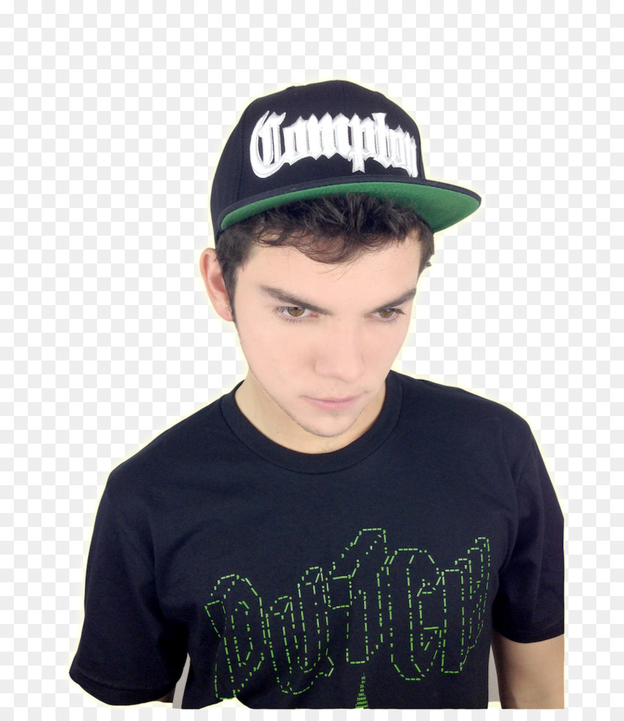 Homem De Camisa Preta，Chapéu PNG