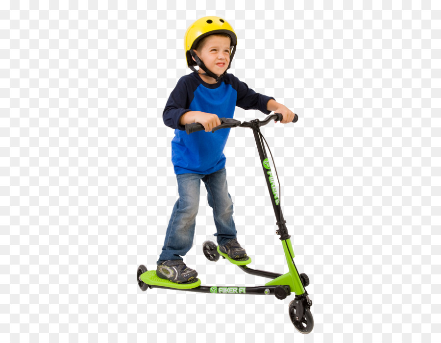 Criança Em Scooter，Patinete PNG