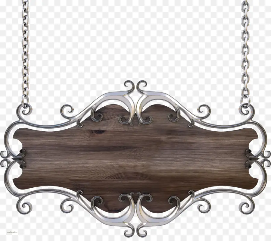 Placa Suspensa，Metal PNG